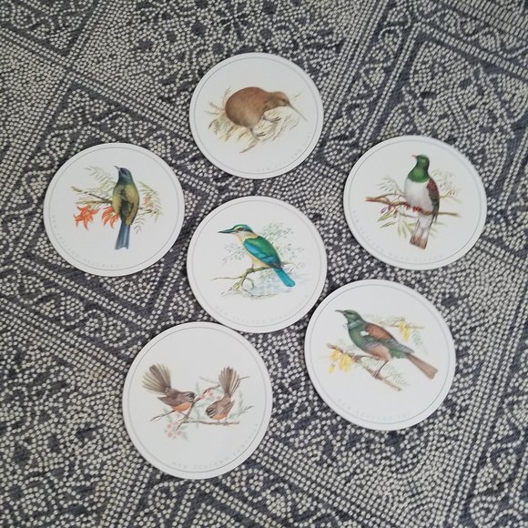 JASON Kitchen Jason Australian Birds Round Cork Placemats Poshmark